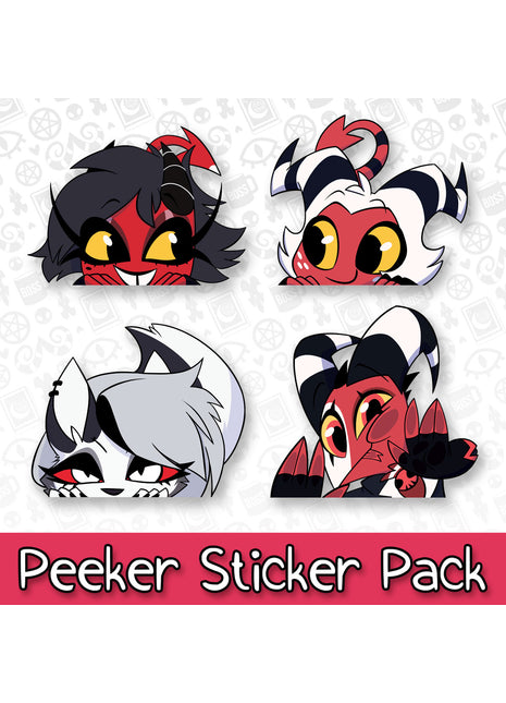 Helluva Boss Car Decal Pack 1 *SALE*