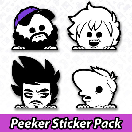 Oney Plays Peeker Stickers *LIMITED STOCK*