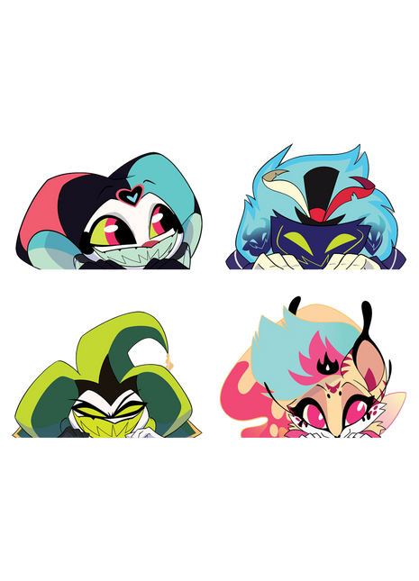 Helluva Boss Car Decal Pack 3 *SALE*