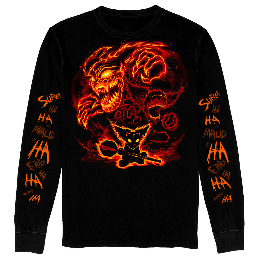 Long Sleeve Shirt - Phases of Tricky w/Printed Sleeves *LIMITED