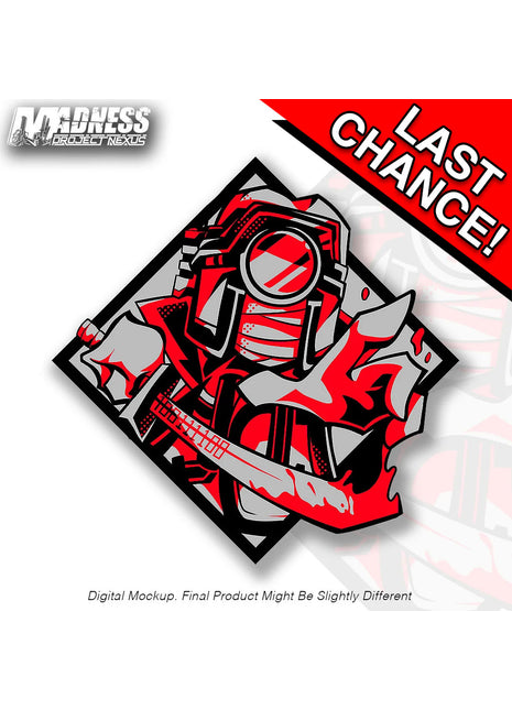 Phobos - Metal Diamond Pin *LAST CHANCE*