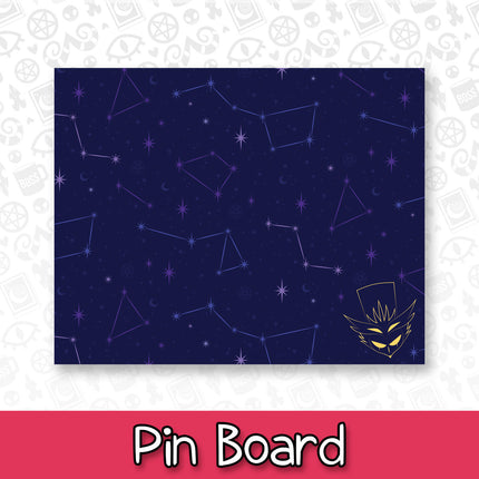 Cosmic Stolas Pin Board *LIMITED RUN*