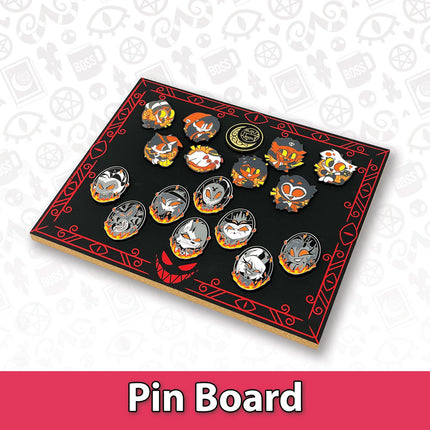 Demon Face Pin Board *LIMITED STOCK*