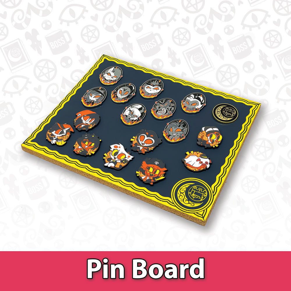 Star Shaped Enamel Pin Board Display 