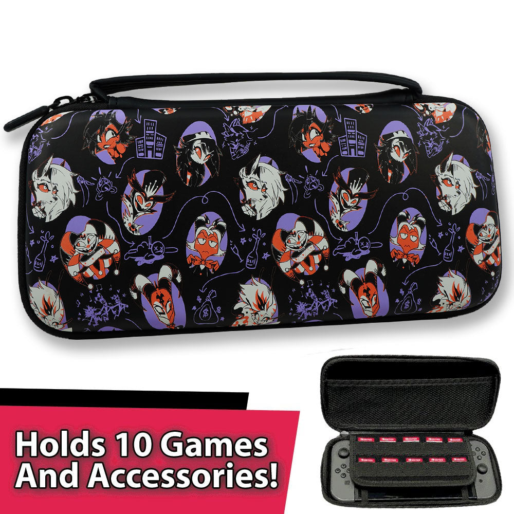 Black Portraits Pattern Switch Case *FINAL SALE* – Shark Robot