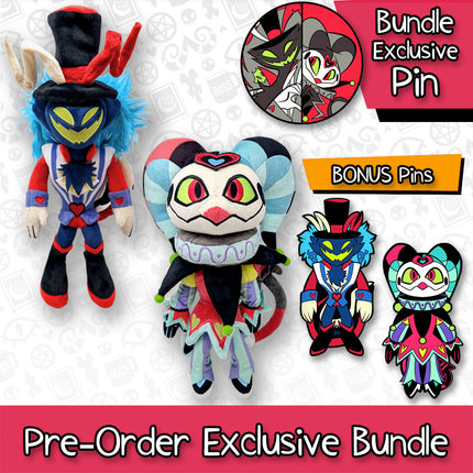 Premium Fizzarolli + Ozzie Plush Bundle + BONUS PINS *PRE-ORDER*