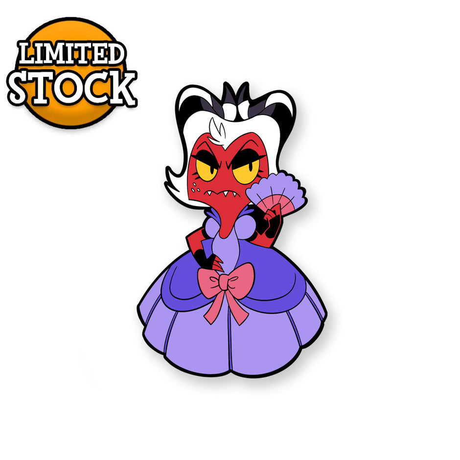 Fancy Drag Moxxie - Enamel Pin *limited Stock* – Shark Robot