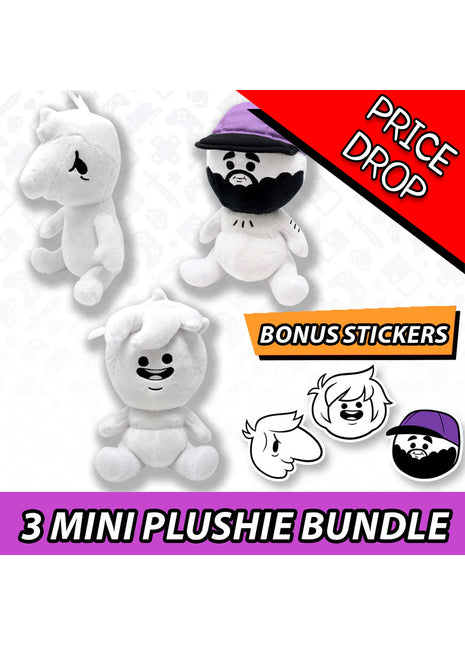Oney Mini Plush Bundle WITH FREE STICKER PACK *SALE*