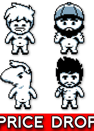 OneyPlays Pixel Guys Sticker Set *SALE*