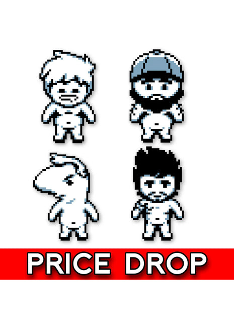OneyPlays Pixel Guys Sticker Set *SALE*
