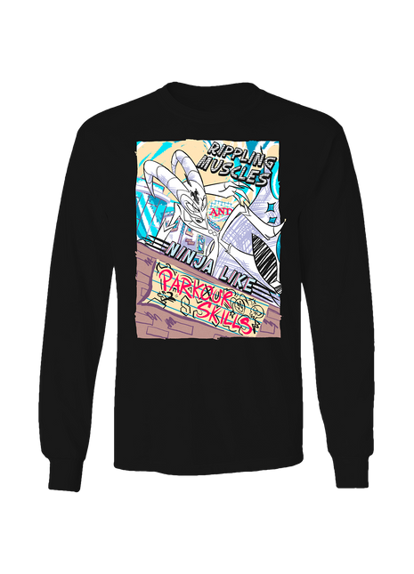 Long Sleeve T-shirt - Rippling Muscles *PRE-ORDER*
