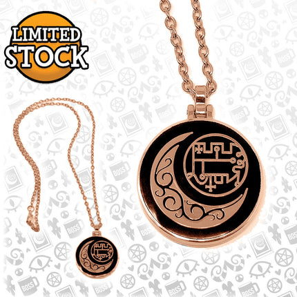 Grimoire Seal Necklace - Rose Gold *LIMITED STOCK*