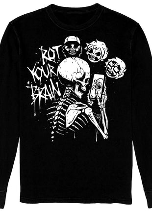 Long Sleeve T-Shirt - Rot your Brain *PRE-ORDER*