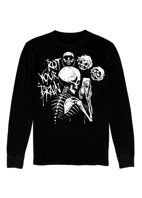 Long Sleeve T-Shirt - Rot your Brain *PRE-ORDER*
