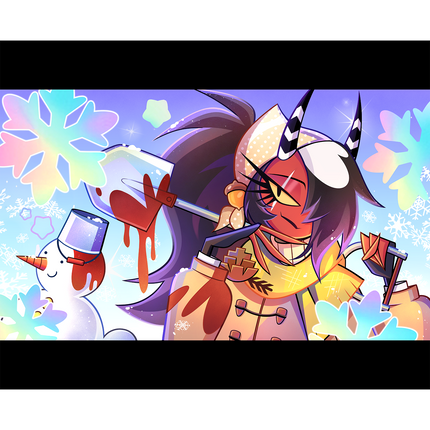 Sallie - Cozy Winter - Poster Print *PRE-ORDER*