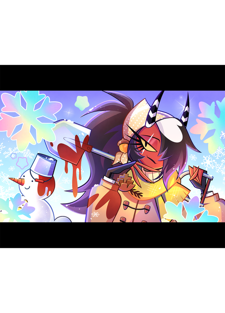 Sallie - Cozy Winter - Poster Print *PRE-ORDER*