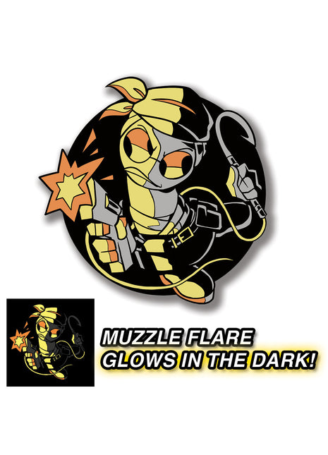 Sanford - Night Watch Pin GLOWS IN THE DARK *LIMITED STOCK*