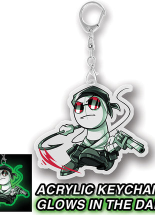 Sanford - Night Watch Keychain GLOWS IN THE DARK *LIMITED STOCK*