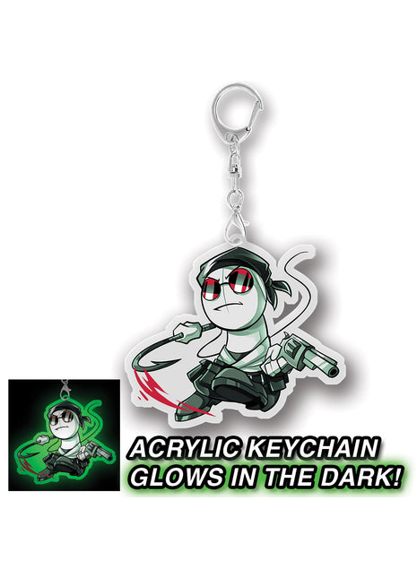 Sanford - Night Watch Keychain GLOWS IN THE DARK *LIMITED STOCK*