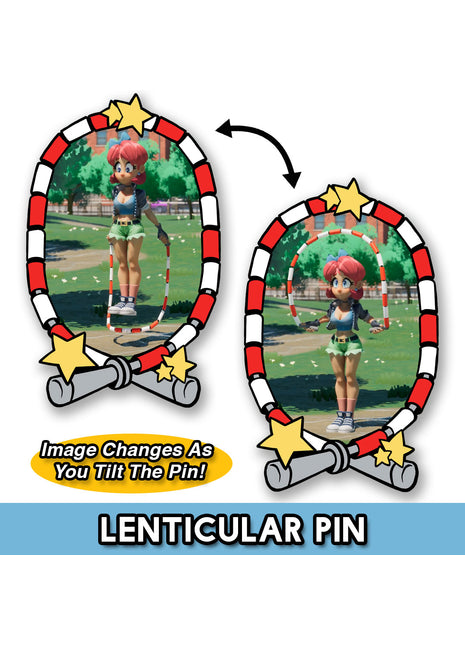 Scarlet Literally Skips Lenticular Pin *PRE-ORDER*