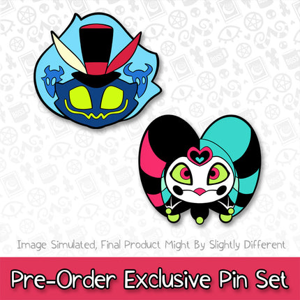 Seated Fizzarolli + Ozzie Plush Bundle + BONUS PINS *PRE-ORDER*