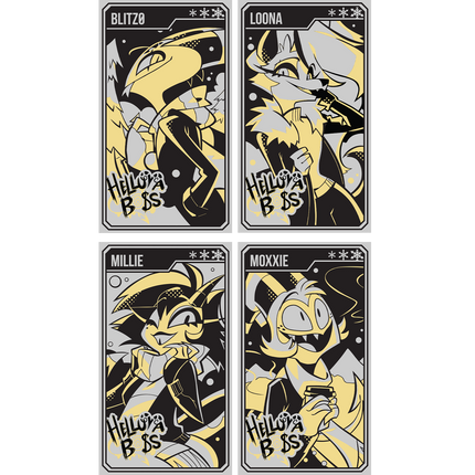 Helluva Boss Collectible Metal Cards - Winter 2024 - Wave 1 *SALE*
