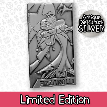 Fizzarolli Silver Plated Metal Collectible Card *FINAL SALE*