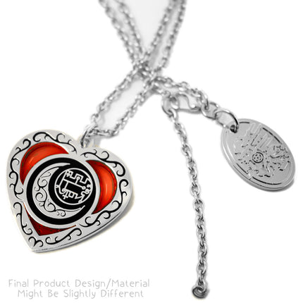 Grimoire Heart Necklace - Silver Variant *LIMITED EDITION*