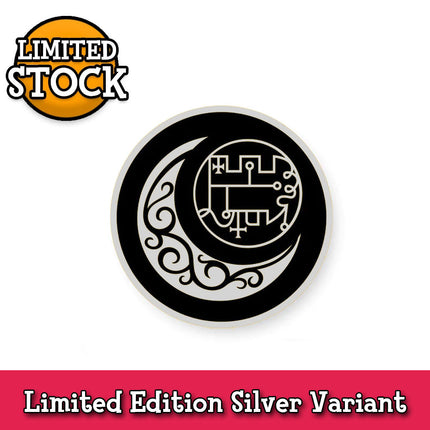 Stolas Grimoire Seal SILVER VARIANT - Enamel Pin *LIMITED STOCK*