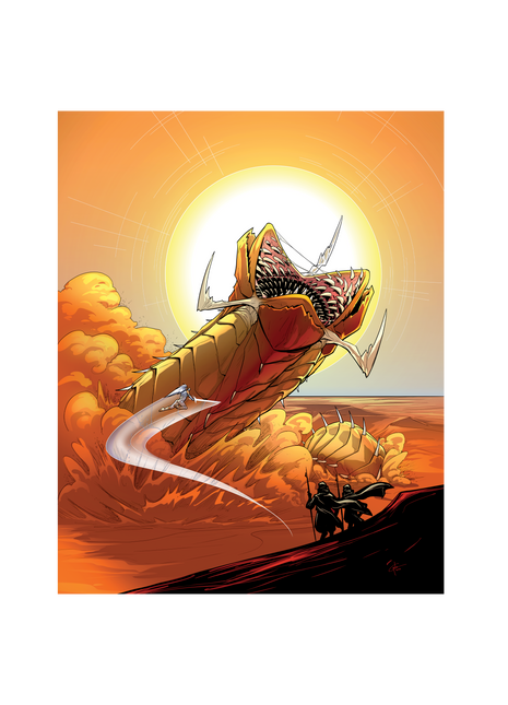 Sand Worm - Poster Print