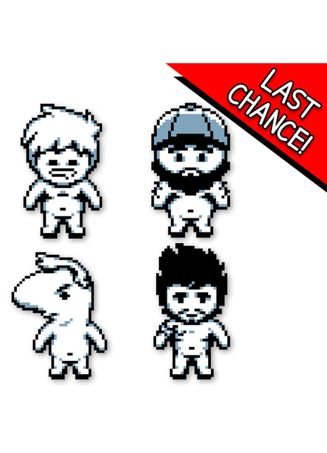 OneyPlays Pixel Guys Sticker Set *SALE*