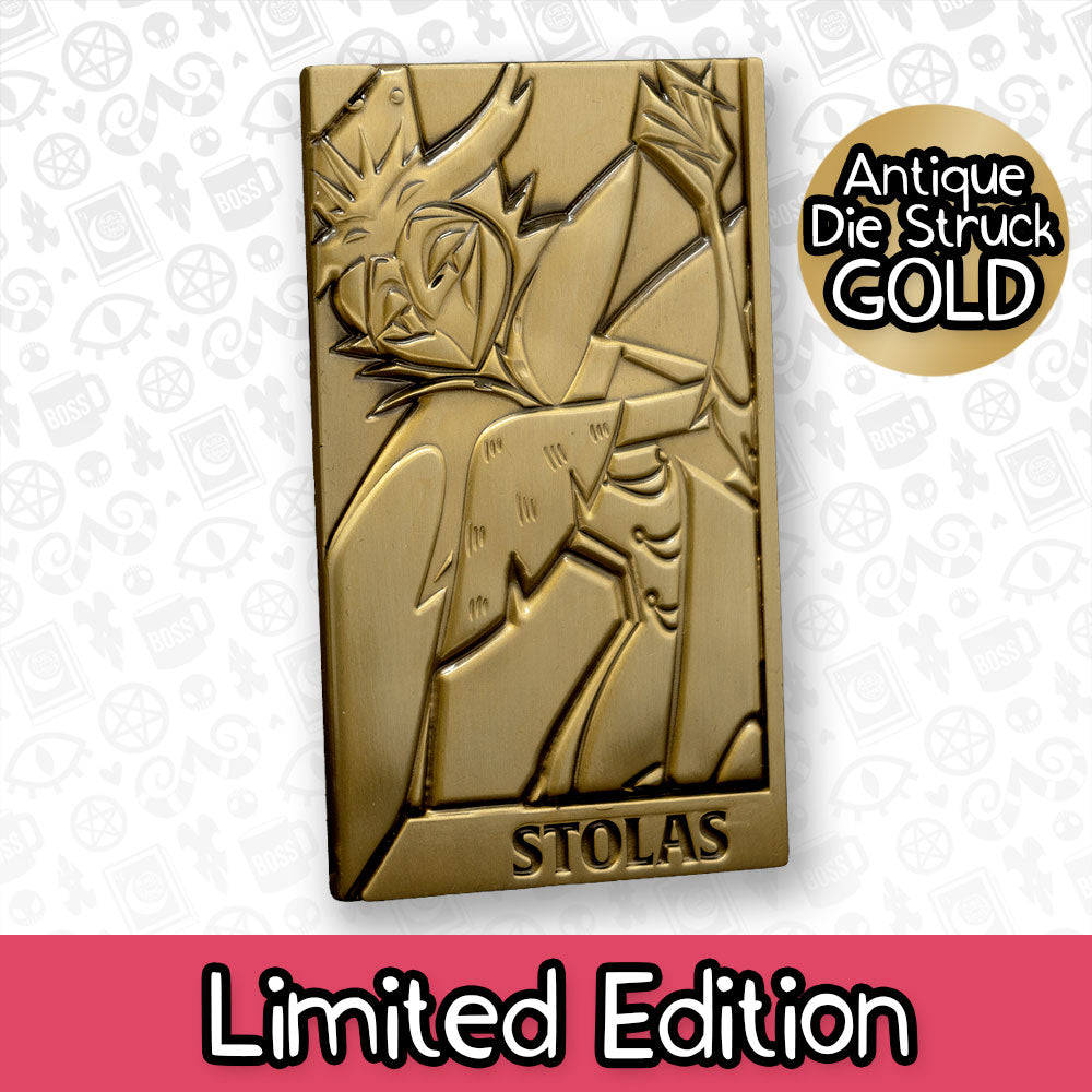 Stolas Gold Plated Metal Collectible Card *FINAL SALE* Stolas Gold Plated Metal Collectible Card *FINAL SALE*
