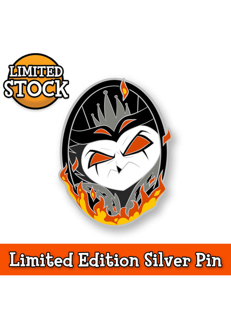 Stolas Fiery Portrait - Enamel Pin *SALE*