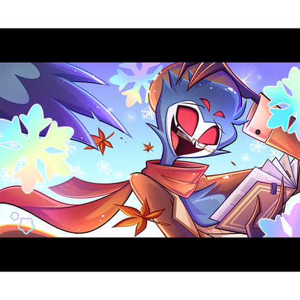 Stolas - Cozy Winter - Poster Print *PRE-ORDER*