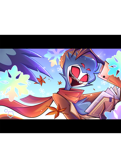 Stolas - Cozy Winter - Poster Print *PRE-ORDER*