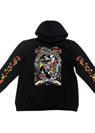 Pullover Hoodie - Sinsmas 2024 - Striker w/Printed Sleeves *SALE*