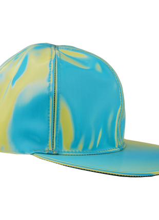 Lenticular Snapback - Green & Teal