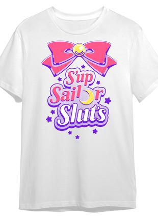 Sup Sailor Sluts T-Shirt (White) *PRE-ORDER*
