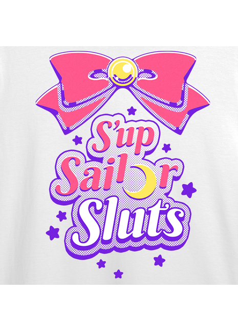 Sup Sailor Sluts T-Shirt (White) *PRE-ORDER*