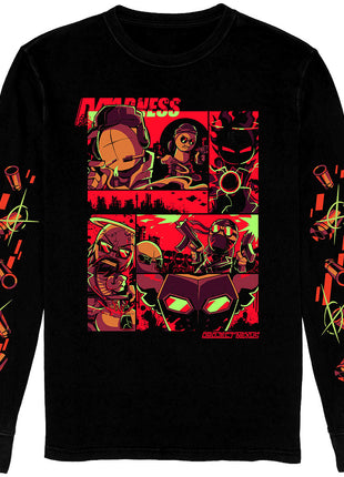 Long Sleeve Shirt - Grand Theft Madness w/Printed Sleeves *LAST CHANCE*