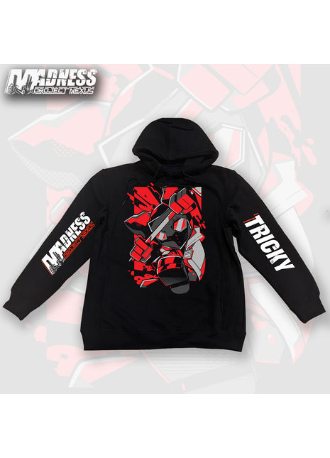 Pullover Hoodie - Tricky w/Printed Sleeves *LAST CHANCE*