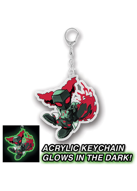 Tricky - Night Watch Keychain GLOWS IN THE DARK *LIMITED STOCK*