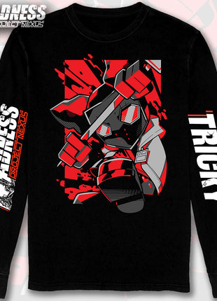 Long Sleeve Shirt - Tricky w/Printed Sleeves *LAST CHANCE*