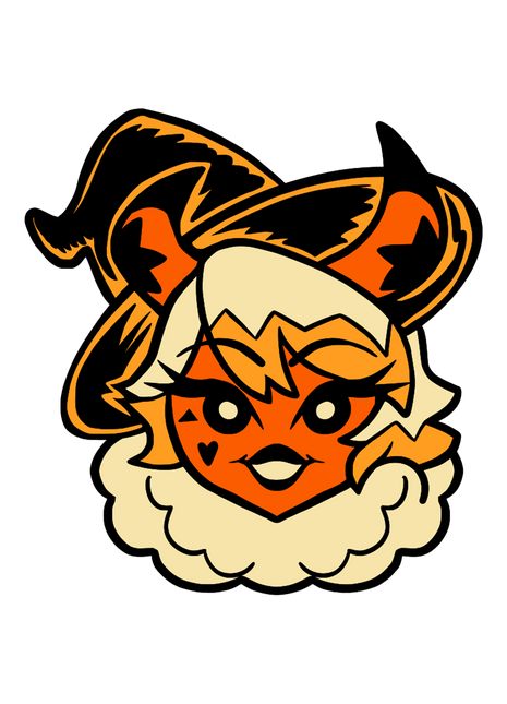 Verosika Retro - Halloween 2024 Enamel Pin *SALE*