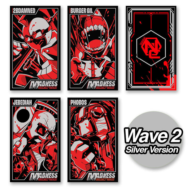 MADNESS: Project Nexus - Metal Card Set Series 2 *LIMITED STOCK