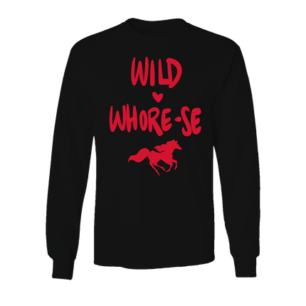 Long Sleeve Shirt - Queen Bee - Blitz Wild Horses *LAST CHANCE*