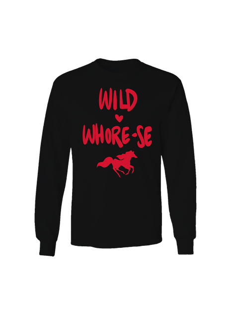 Long Sleeve Shirt - Queen Bee - Blitz Wild Horses *LAST CHANCE*