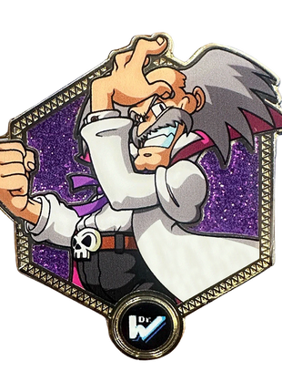 Golden Series 2: Dr. Wily - Mega Man Classic Pin