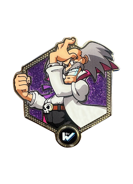 Golden Series 2: Dr. Wily - Mega Man Classic Pin