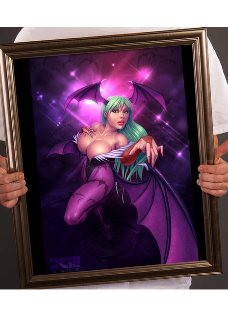 She Stalks The Night - Poster Print